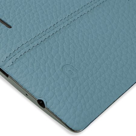 LG G4 Blue Leather Replacement Back Cover