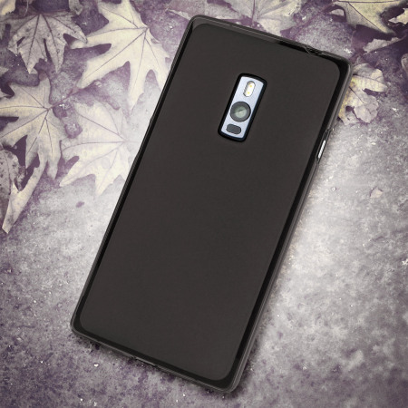 FlexiShield OnePlus 2 Gel Case - Smoke Black