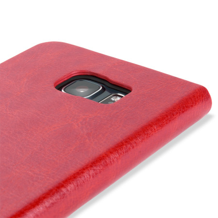 Olixar Leather-Style Samsung Galaxy Note 5 Wallet Case - Red