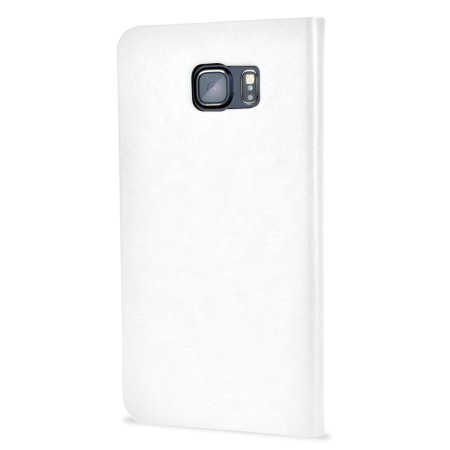Olixar Leather-Style Samsung Galaxy Note 5 Suojakotelo - Valkoinen