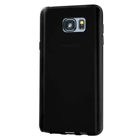FlexiShield Samsung Galaxy Note 5 Gel Case - Solid Black