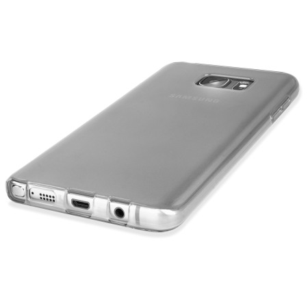 Coque Samsung Galaxy Note 5 FlexiShield Gel - Blanche givrée