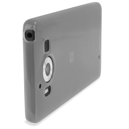 FlexiShield Microsoft Lumia 950 Gel Case - Vrost Wit