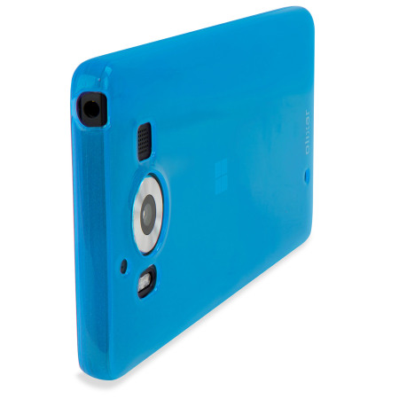 FlexiShield Microsoft Lumia 950 Gel Case - Blue