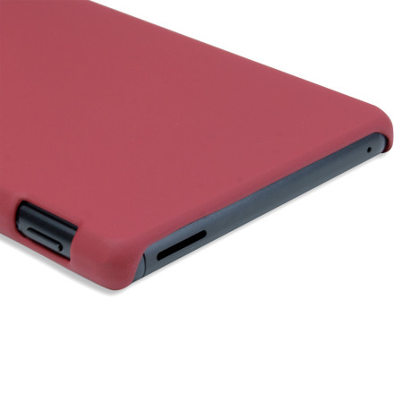 ToughGuard Sony Xperia M4 Aqua Hybrid Rubberised Case - Red