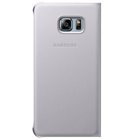 Official Samsung Galaxy S6 Edge Plus S View Cover Case - Silver
