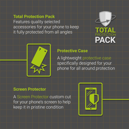 Olixar Total Protection iPhone 6 Plus Skal & Skärmkydd-Pack