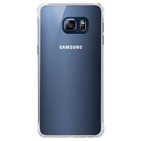 Official Samsung Galaxy S6 Edge Plus Glossy Cover Case - Blue / Black