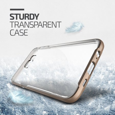 Verus Crystal Bumper Samsung Galaxy S6 Edge Plus Case - Shine Gold