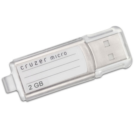 SanDisk Cruzer Micro USB Flash Drive - 2GB