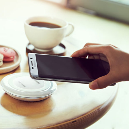Plaque de chargement Samsung Galaxy Sans Fil Qi Charge Rapide - Noire
