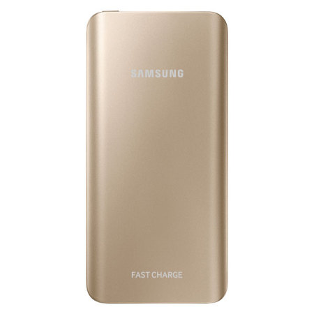 Samsung Portable 5,200mAh Fast Charge Battery Pack - Gold