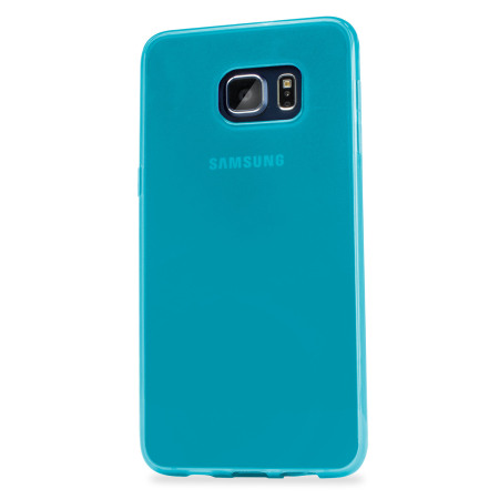 FlexiShield Samsung Galaxy S6 Edge+ Gel Case - Blauw