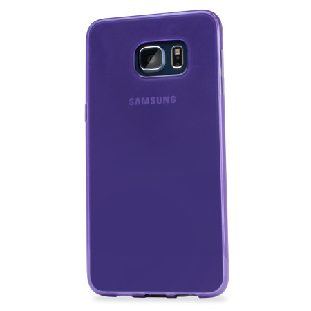 FlexiShield Samsung Galaxy S6 Edge Plus Gel suojakotelo - Violetti