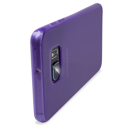Olixar FlexiShield Samsung Galaxy S6 Edge Plus Gel Case - Purple