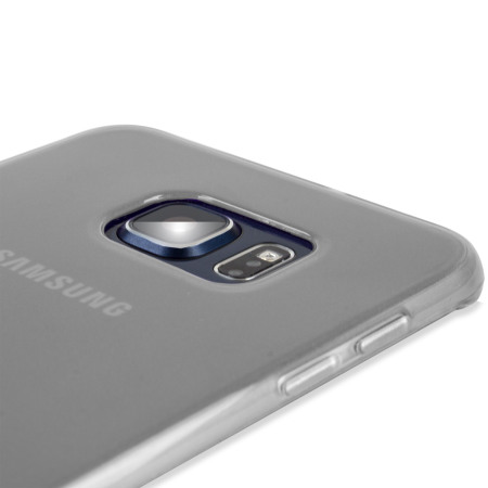 Olixar FlexiShield Samsung Galaxy S6 Edge Plus Gel Case - Frost White