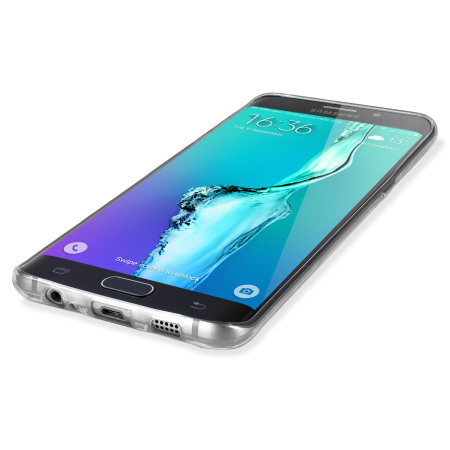 Olixar FlexiShield Ultra-Thin Galaxy S6 Edge Plus Gelskal - Klar