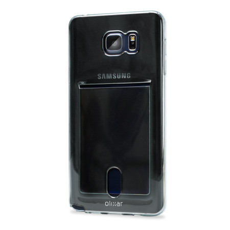 FlexiShield Slot Samsung Galaxy Note 5 Gel Case - Krista; Helder