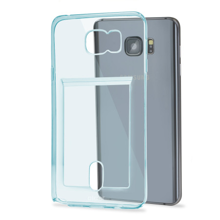 FlexiShield Slot Samsung Galaxy Note 5 Gel Case - Blauwe Tint