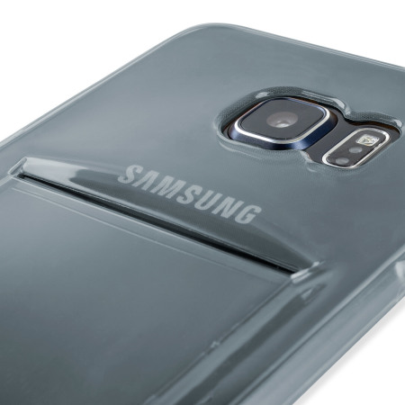 FlexiShield Slot Samsung Galaxy S6 Edge+ Gelskal - Kristallklar