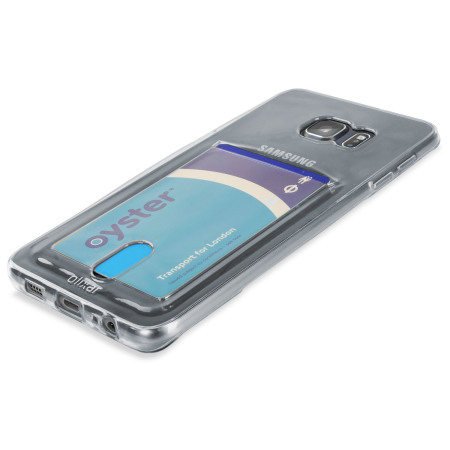 Funda Samsung Galaxy S6 Edge+ FlexiShield Slot - Transparente