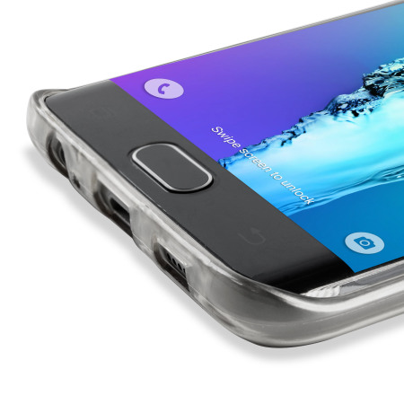 Coque Gel Samsung Galaxy S6 Edge Plus Flexishield Slot - Transparente