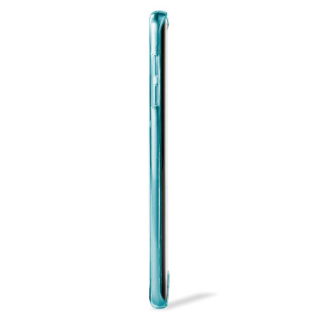 Olixar FlexiShield Slot Samsung Galaxy S6 Edge Plus Gel Case - Blue