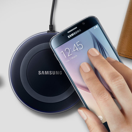 Plaque de chargement Samsung Galaxy S6 Edge+ Sans Fil Qi - Noire