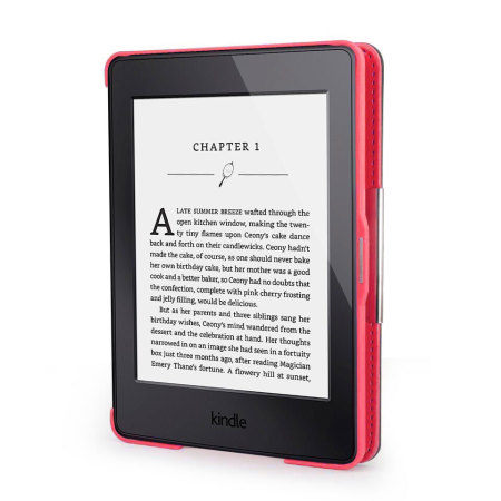 Olixar Leather-Style Kindle Paperwhite Case - Pink