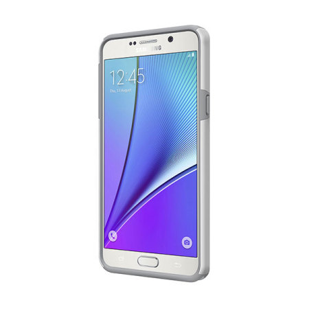 Incipio DualPro Shine Samsung Galaxy Note 5 Case - White / Light Grey