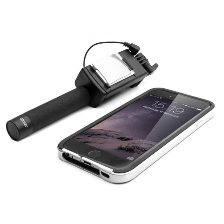 Olixar Pocketsize iPhone Selfie Stick mit Spiegel in Schwarz