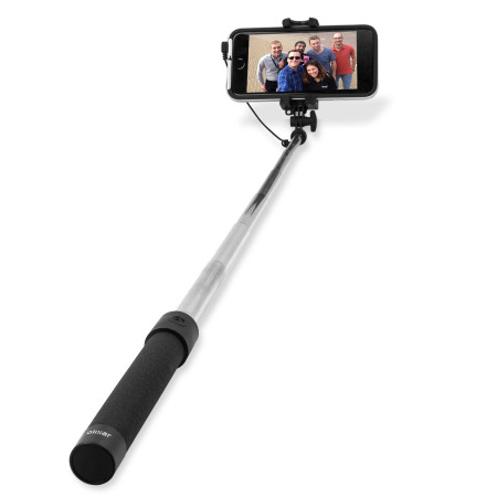 Perche Selfie Poche iPhone Olixar avec miroir - Noire