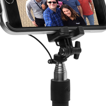 Olixar Pocketsize iPhone Selfie Stick mit Spiegel in Schwarz