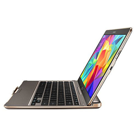 Official Samsung Tab S 8.4 QWERTZ Bluetooth Keyboard Case - Bronze