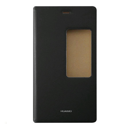 Official Huawei P8 Smart View Flip Case - Black