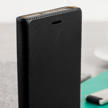 Official Huawei P8 Lite 2015 Flip Cover Case - Black