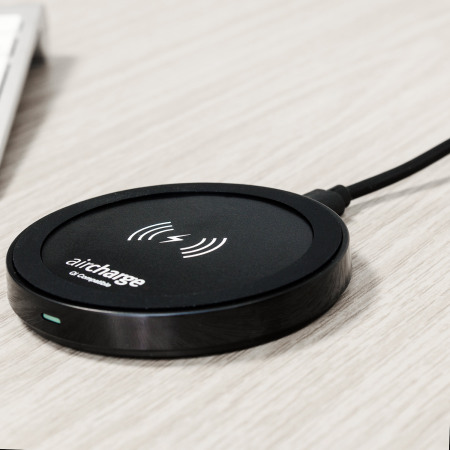 aircharge Qi Travel Wireless Charging Pad with US Plug