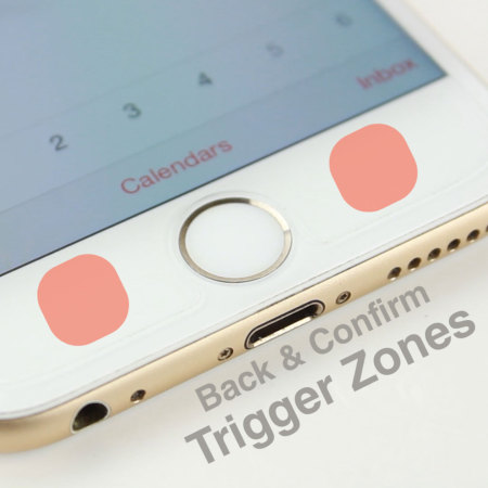Protector de Pantalla iPhone 6 Olixar Quicktap Cristal Templado