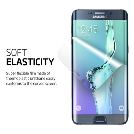 Protection d'écran Samsung Galaxy S6 Edge Plus Spigen Flex 