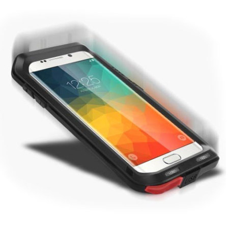 Love Mei Powerful Samsung Galaxy S6 Edge Plus Protective Case - Black