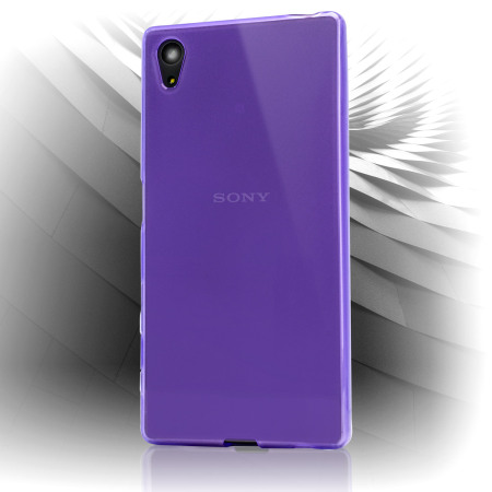 Kraan raket temperen FlexiShield Sony Xperia Z5 Case - Purple