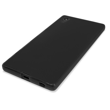 FlexiShield Ultra-Thin Sony Xperia Z5 Hülle in Solid Schwarz
