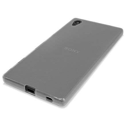 Coque Sony Xperia Z5 FlexiShield Gel - Blanche givrée