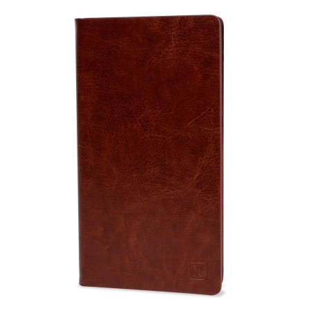 Olixar Leather-Style Sony Xperia Z5 Wallet Stand Case - Brown