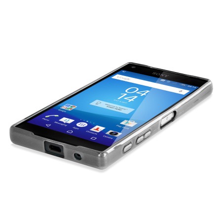 FlexiShield Sony Xperia Z5 Compact suojakotelo - Huurteisen valkoinen