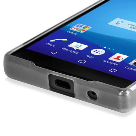 Funda Sony Xperia Z5 Compact Olixar FlexiShield - Blanca Opaca