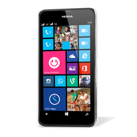 Olixar Total Protection Microsoft Lumia 630 Hülle mit Displayschutz