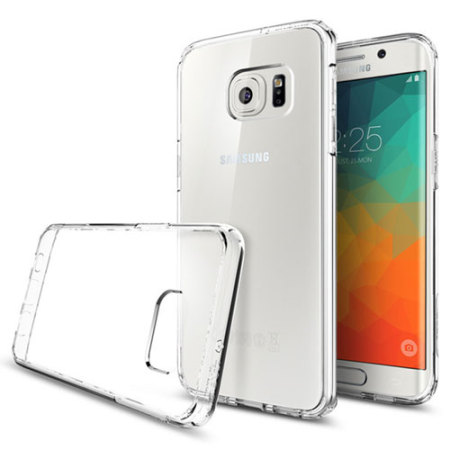 Spigen Ultra Hybrid Samsung Galaxy S6 Edge Plus Deksel - Krystallklar