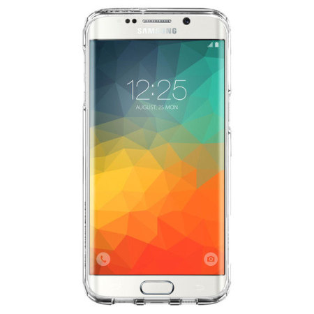 Spigen Ultra Hybrid Hülle für Samsung Galaxy S6 Edge + in Crystal Klar