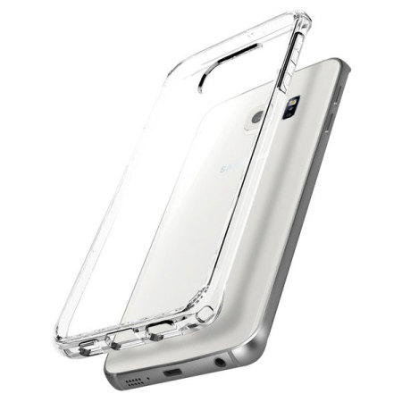 Spigen Ultra Hybrid Samsung Galaxy S6 Edge Plus Case - Kristal Helder 